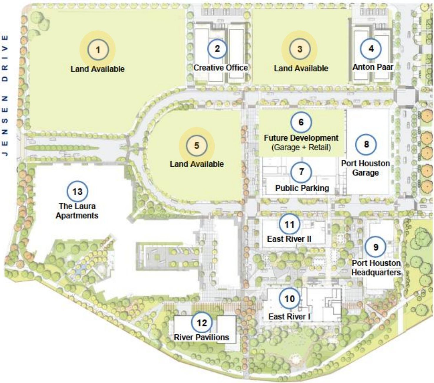 East River Section I site plan